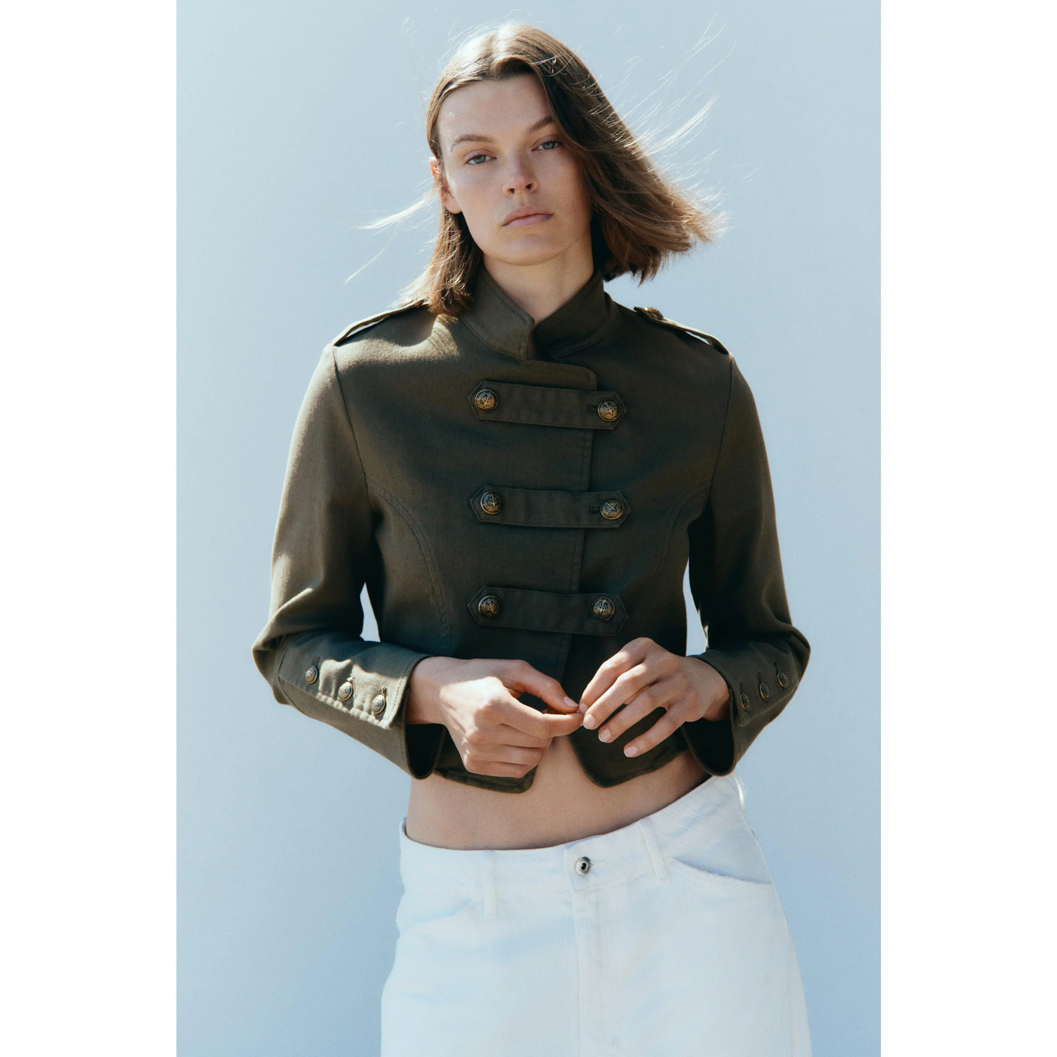 H&M Short cotton jacket