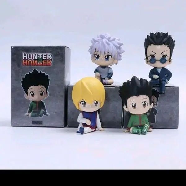 Bandai Gashapon Hunter x Hunter Sit Down Figures.
