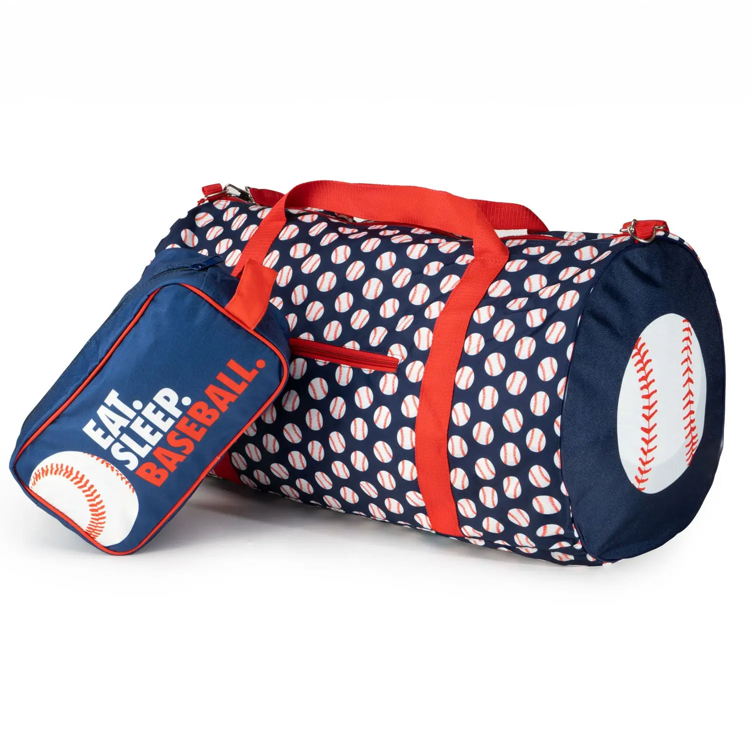Unisex Baseball & Softball Explorer Duffle Backpack Set - Roomy Sports Gear Bag with Plenty Space, Zip Closures, Stylish Design for Practice, Tournaments (All Ages, Unisex Names Compatible)