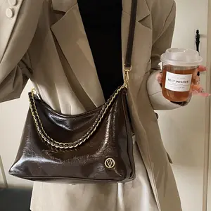 2025 Fall/Winter Three Straps Hobo Bag for Women, Convertible , Crossbody Shoulder or Top Handle, Designer Handbags, Lightweight & Spacious, Multi-compartment, Chain ,Chic  Bag, Brunch Bag, Work Purse, Trendy Everyday Purse for Women TikTokShopBlackFriday