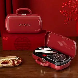 Needle and thread storage box, flip storage box with 16 kinds of bright color lines-including full set of tools, scissors, needles, rulers, tape measures, eyelet rulers, etc.