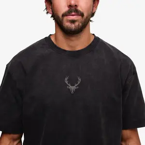 Heavyweight Pump Cover - Bucked Up Stealth Mode - Men's T-Shirt