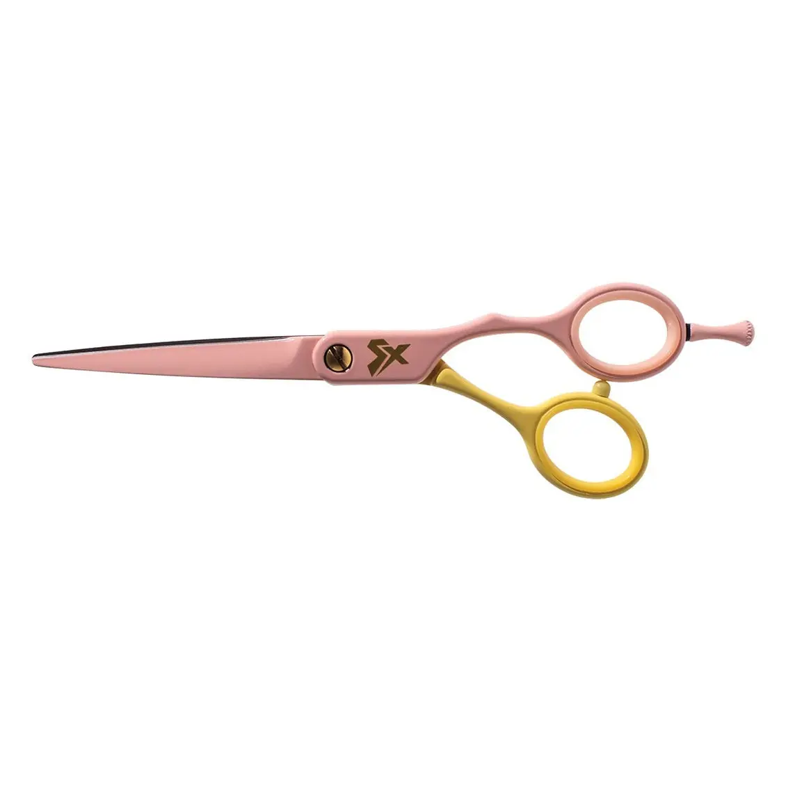 Cricket Beauty Tools Shear Xpressions "It’s the Dopamine For Me" 5.75in Stainless Steel Hair Shear - Durable Ergonomic Haircare Tool with Precise Cuts, Detachable Design, Convenient Storage, for Dry, Straight, Fine Hair