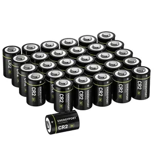 ENERGYPORT CR2 3V Lithium Battery, 1000mAh Long Lasting Power, CR15h270 CR 2 Battery for Golf Rangefinder Flashlight, Photo Cameras, Alarm Systems, Baby Monitor