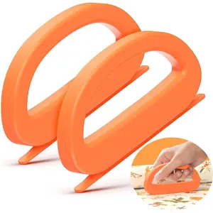 Dual Ended Wrapping Paper Cutter 2-Pack Effortless Gift Wrap Cutter Slider for Christmas, Birthdays & Holidays