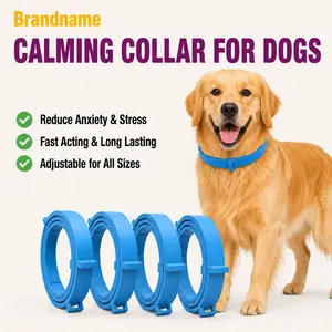 4 Pack Pet Collar for Cats and Dogs, Waterproof Adjustable Daily Wear Collar, Plant-Based Oil Scent Design for Outdoor Walks and Lawn Time, Fits Cats and Small to Large Dogs