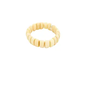 Isabel Marant Arm Bracelet in Ecru & Silver