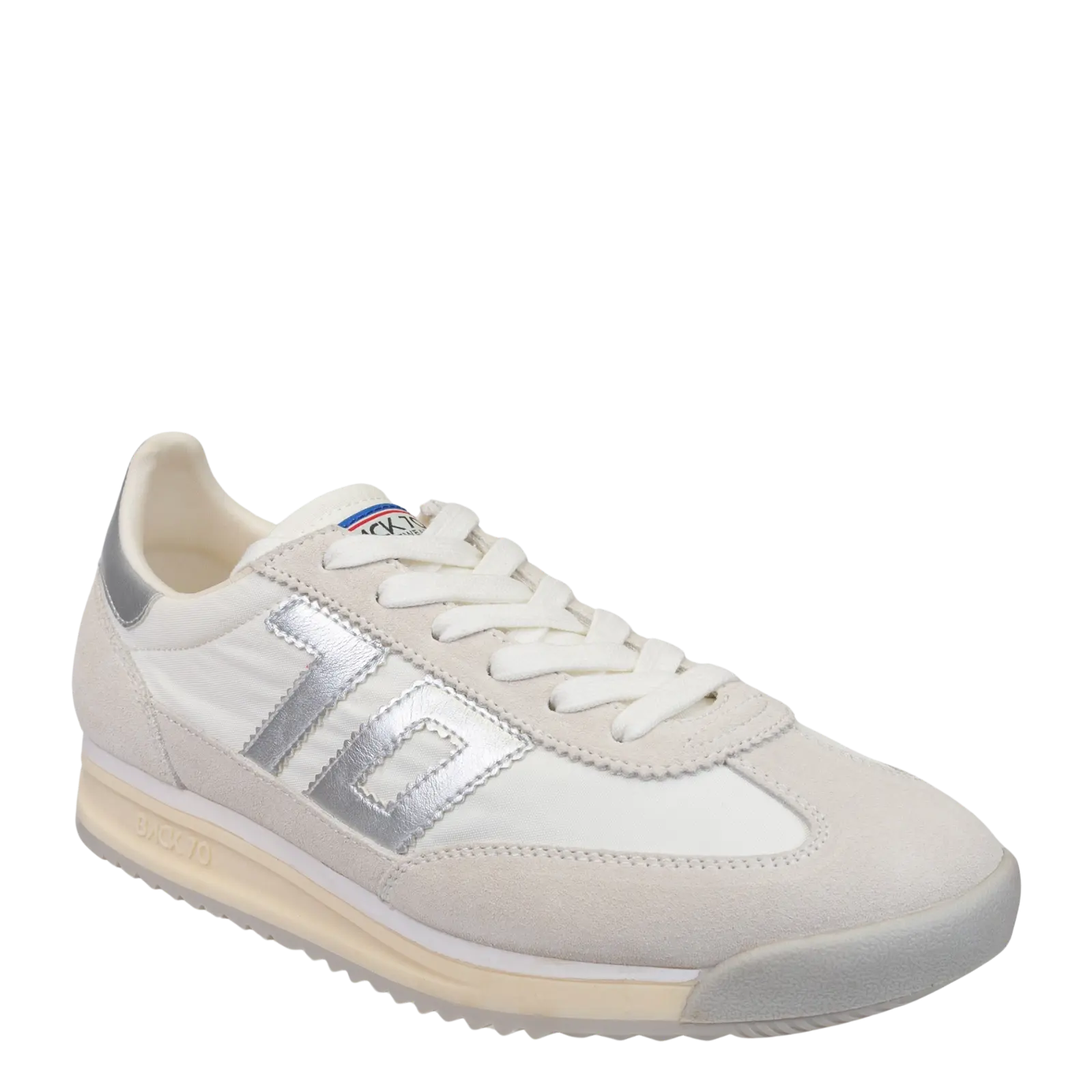 Back 70: BARKLEY JOGGER in METALLIC SILVER Sneakers