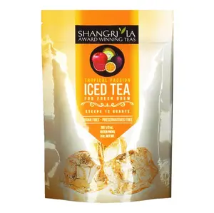 Shangri-La Tea Company Iced Tea Bags, Tropical Passion, Unsweetened and All Natural, Brews 2 Quarts Per Tea Bag, (6 Count) (5051)