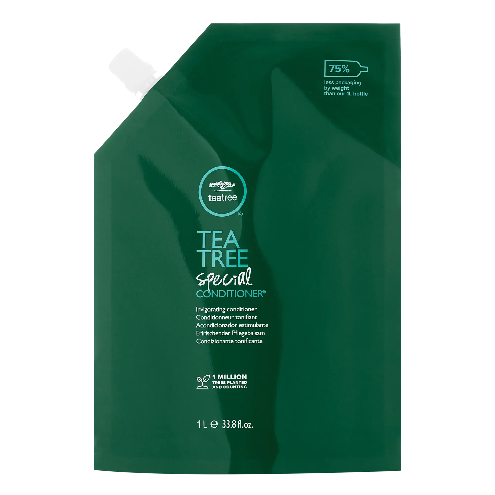 Tea Tree Special Conditioner Refill Pouch Sustainable Haircare Set Plastic Cleanser Detox Shampoo Cleansing