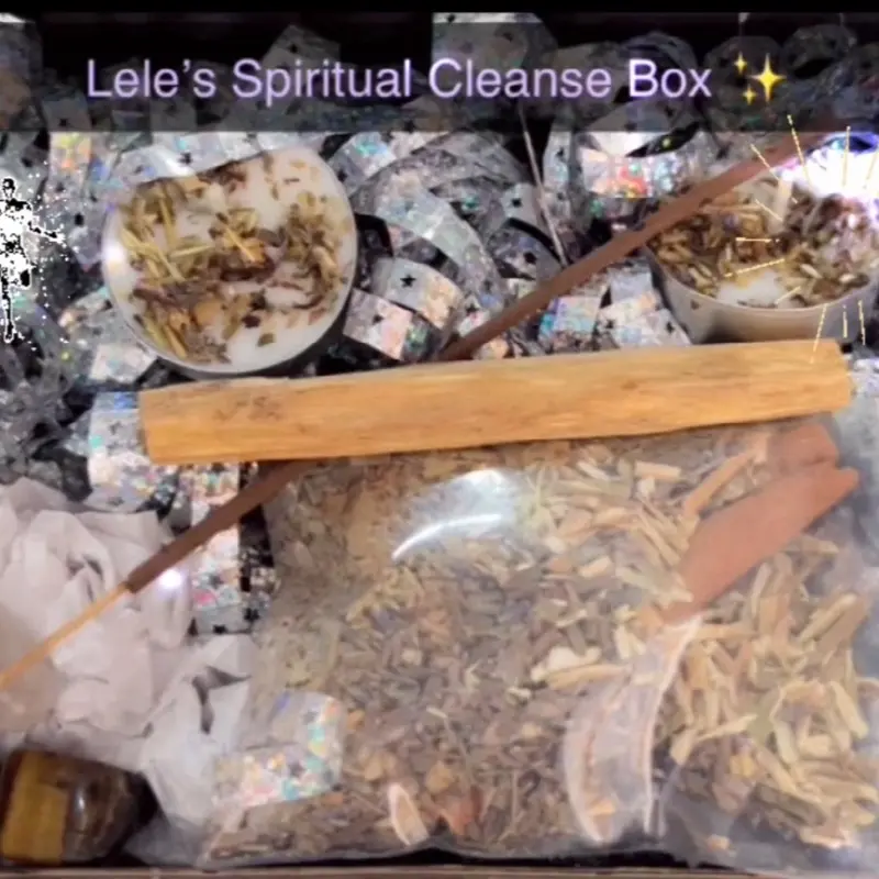 Lele’s Spiritual Cleanse Kit ️ Cleansing Crystals Aroma