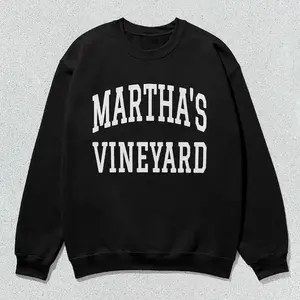 Martha's Vineyard Sweatshirt Collegiate Crewneck Sweater Unisex