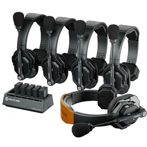 Hollyland Solidcom SE Global 5S 5-Person Full-Duplex Single-Ear Noise-Canceling Headset Intercom System (2.4 GHz)