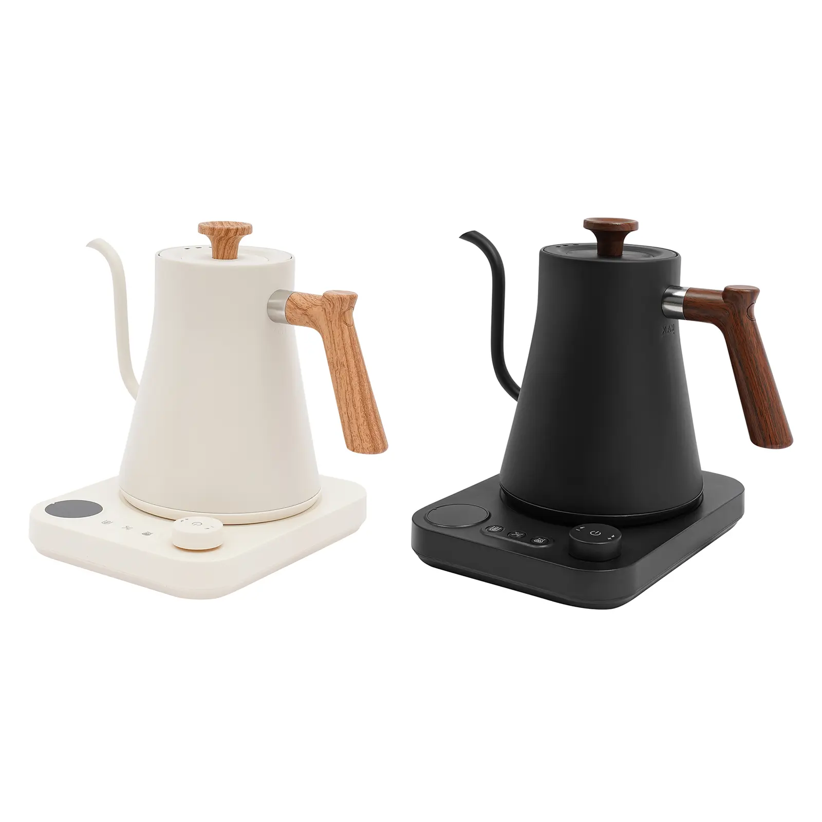 1200W Automatic Stainless Steel Electric Water Boiler - 0.9L Compact Portable US Standard Kettle with LED Display, 40-212°F Precise Temp Control, 24H Keep Warm for Home & Hotel, Office & Dorms, Ideal for Parents
