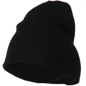 Big Size Acrylic Short Beanie