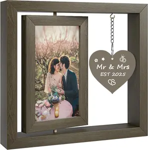 Unisex Wedding Gifts for Couples 2025 Mr and Mrs Gifts Bridal Shower Gifts for Newlyweds with Heart Tag Design