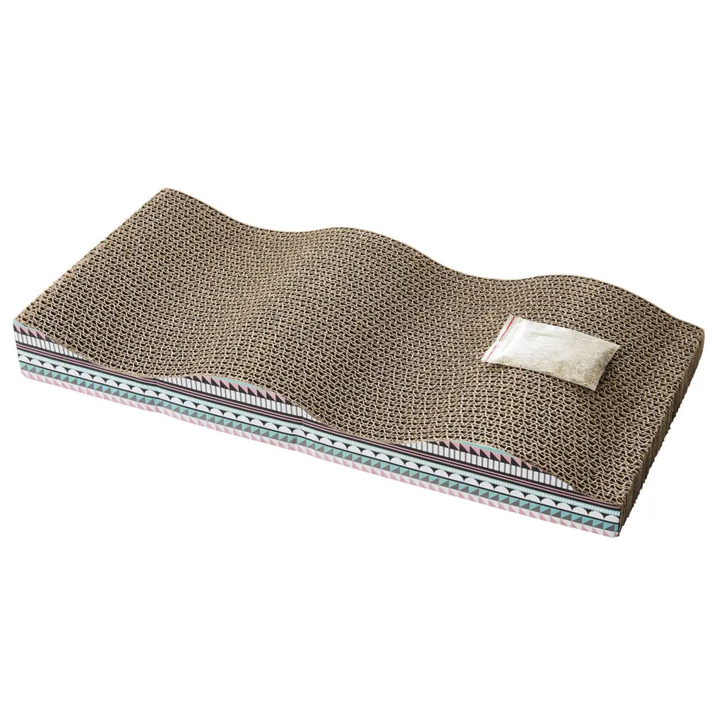 Ethical Pet 077471 17 in. Wave Cat Scratcher
