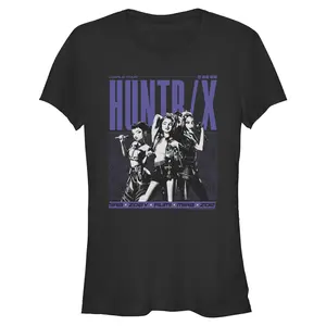 Juniors Womens KPop Demon Hunters Huntrix World Tour T Shirt