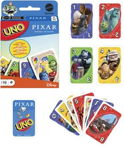 Mattel Games - UNO: Pixar  [COLLECTIBLES] Card Game, Table Top Game