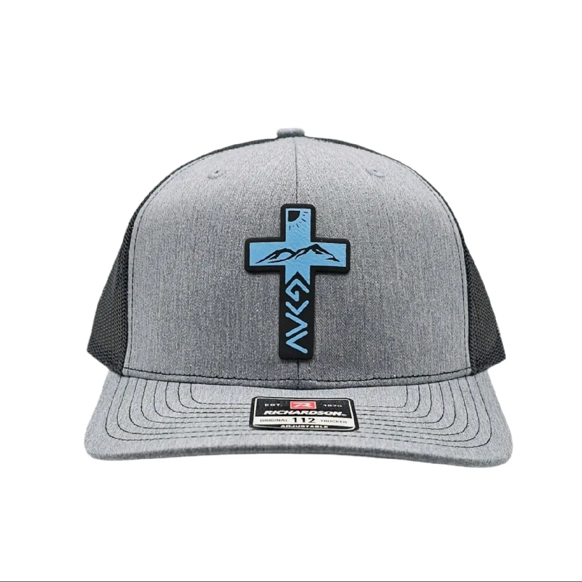 God is Greater Than The Highs and Lows Christian Snapback Trucker Hat with Comfortable Fit and Stylish Design