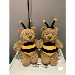 New Barcelona Bathrobe Bear Teddy Bear Plush Toy Child Soothing Companion Doll Valentine'S Day Gift For Girlfriend