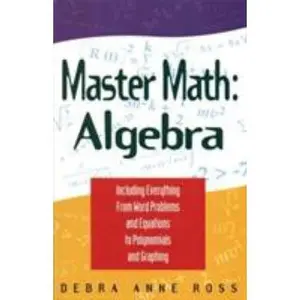 USED Book - Master Math: Algebra by Debra Anne Ross (Paperback) - english