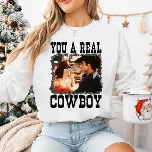You A Real Cowboy Shirt, Bud And Sissy Gilleys Texas Shirt, Urban Cowboy Movie Shirt, For men, For Women, Full Size, Full Color
