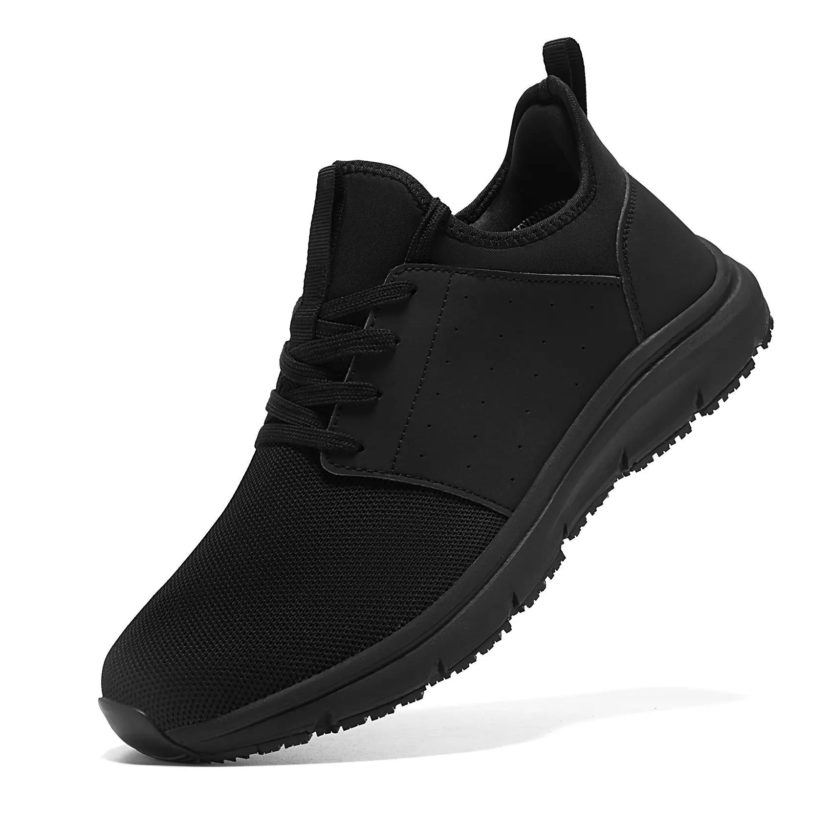 Men and Women All-Terrain Walking Trail Running Shoes with deep lug anti-slip outsole for muddy, rocky and gravel roads. Breathable quick-dry mesh, mountain hiking and outdoor cross training.