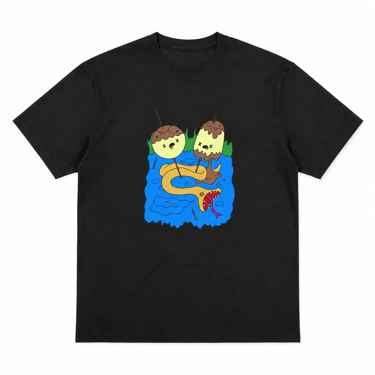 Men's Marceline Adventure Time Cotton Graphic Tee - Relaxed Fit, Funny Streetwear, Unisex Round Neck Short-Sleeve Top, Classic Basic Casual Cotton Tee, All Seasons Menswear Shirt