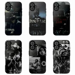 Bad Omens "Dying To Love" Noah Sebastian Phonecase - Dark Gothic Rock Aesthetic Suitable for iPhone 17-12 Pro Max/Plus