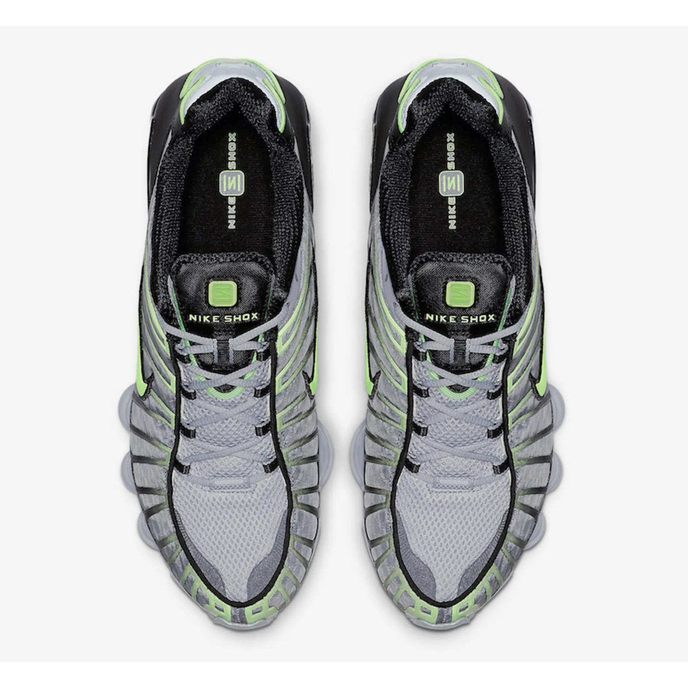 Nike Shox TL Wolf Grey Lime Blast AV3595-005 Men