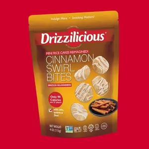Drizzilicious Cinnamon Swirl Mini Rice Cakes 4oz - 12pk