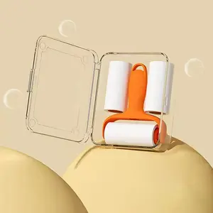 Roll-On Tear-Off Hair Removal Tool Set with Three Rolls Paper, Efficient Hair Remover for Smooth Skin, Essential Grooming Kit