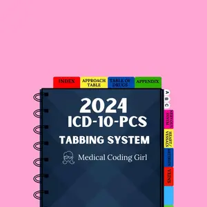2024 ICD-10-PCS Tabbing System