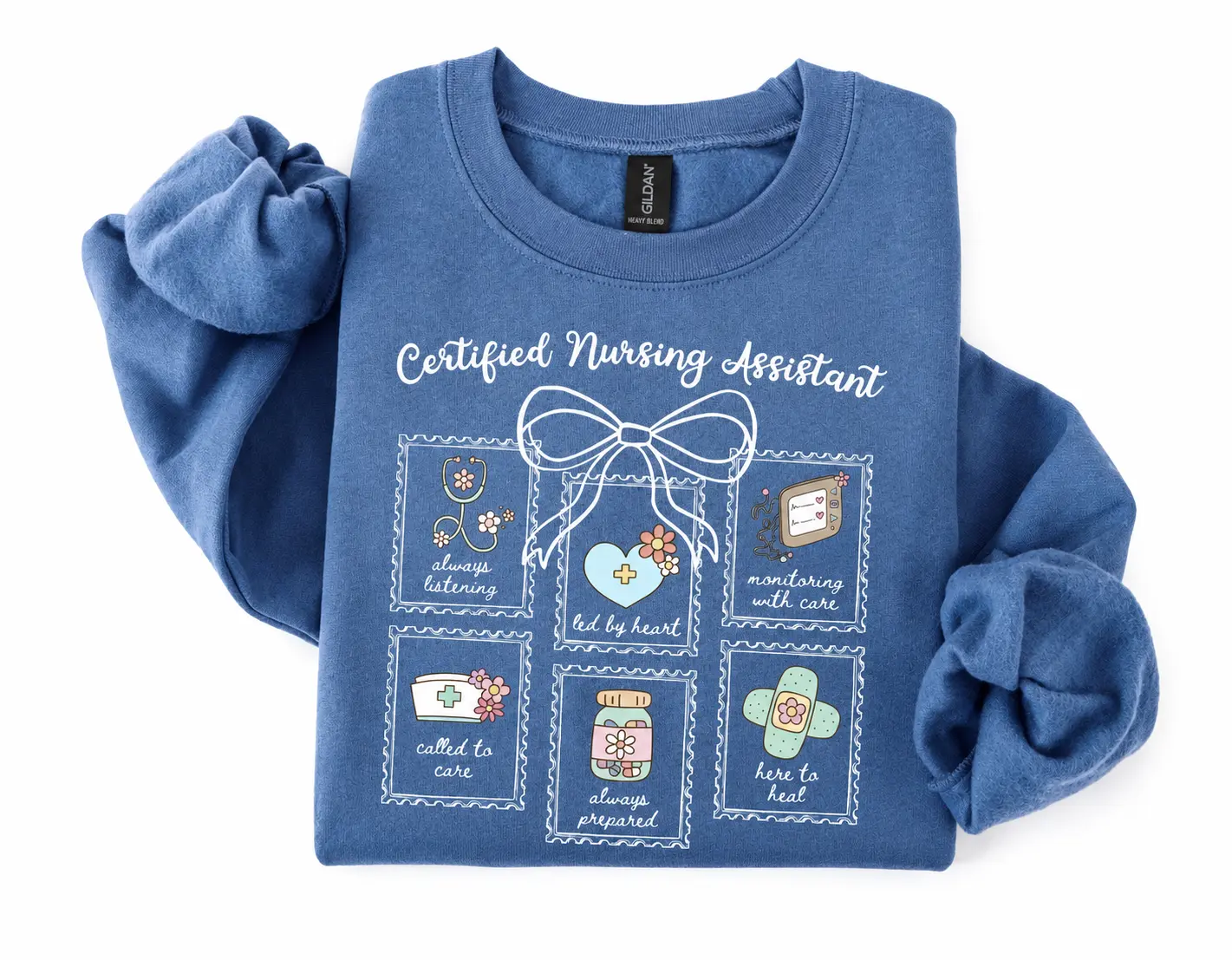 CNA Women's Sweatshirt, CNA Gifts, Certified Nursing Assistant Sweatshirt