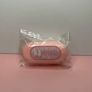 Ultra-Soft Ellipse Sugar Sticky Squishy - Ergonomic Shape, Tacky Texture, Bakery Scent, Kawaii Packaging Stress Relief Squishies