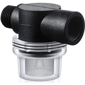 Water Pump Strainer Filter, RV Replacement 1/2 Inch Twist-On Pipe Strainer Compatible with WFCO or Shurflo Pumps