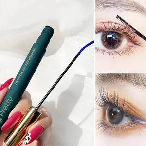 MKING PRETTY Colorful Mascara Waterproof Lengthening Curling Fine Brush Head Ultra-fine Smudge-proof Long-lasting