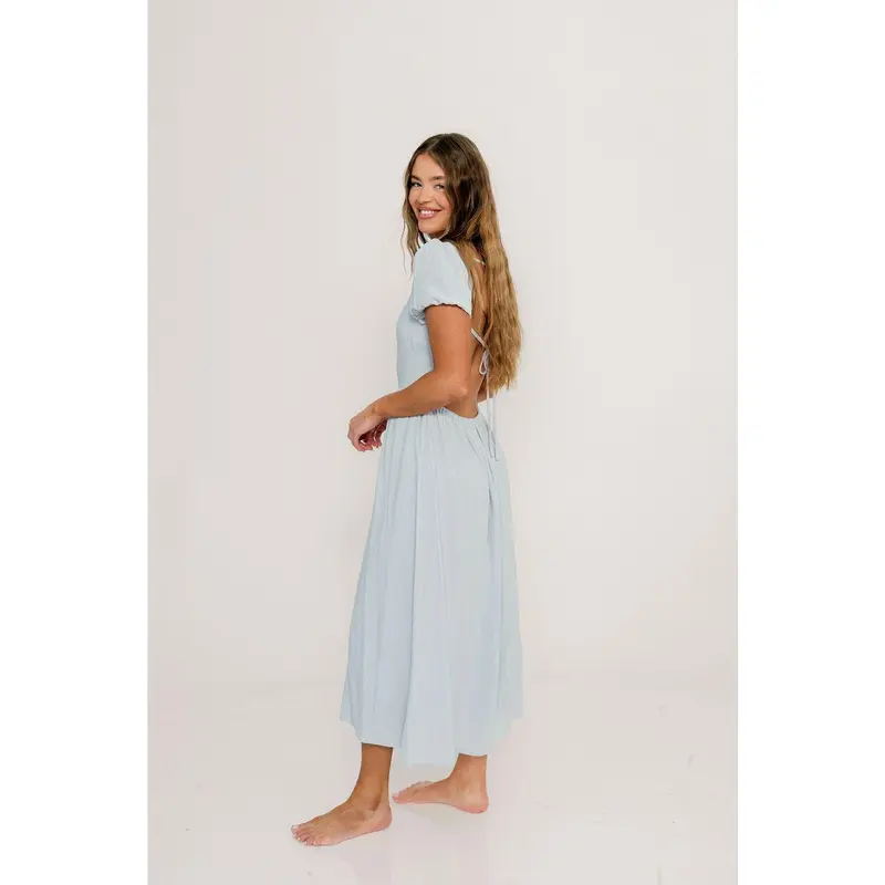sachin and babi light blue dress Baby Blue Dresses main image 0