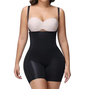 COOSHAPE Seamless Tummy Control Shapewear for Women High Waisted Butt Lifting Shorts Strapless Fajas Colombianas Panties Body Shaper