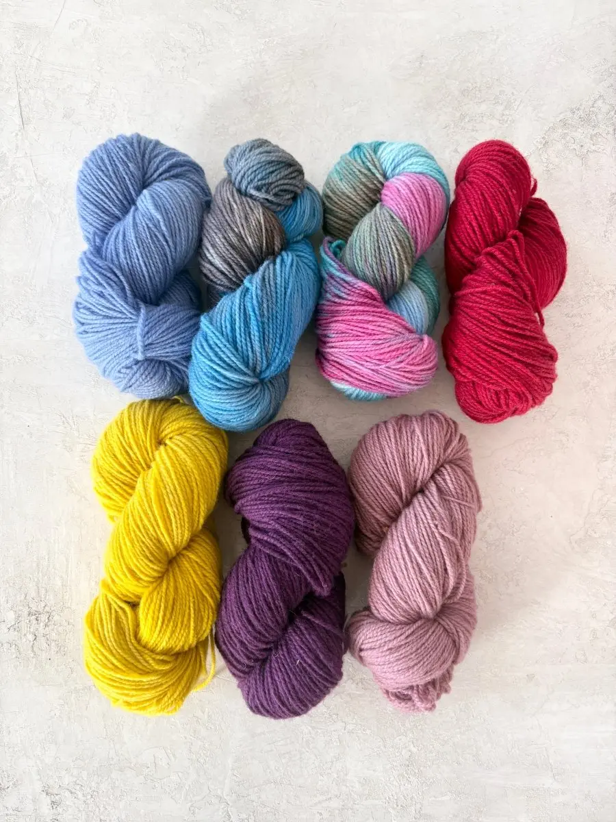 Nor’Easter BFL/Merino Yarn | Wool | DK (Multiple Colors)