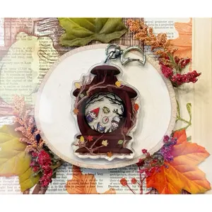 Over the Garden Wall Lantern Shaker Keychain