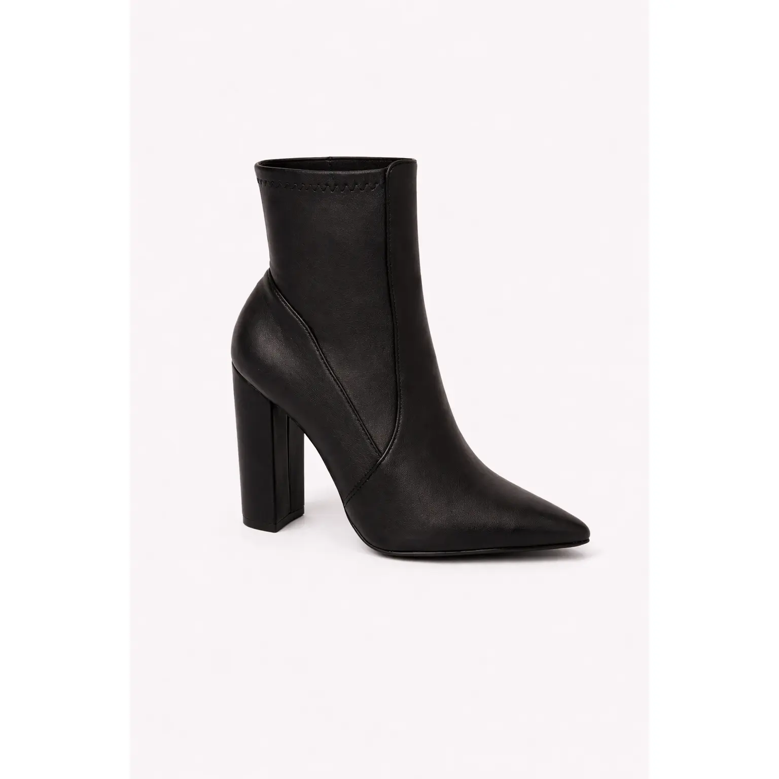 Midnight Muse Block Heel Booties