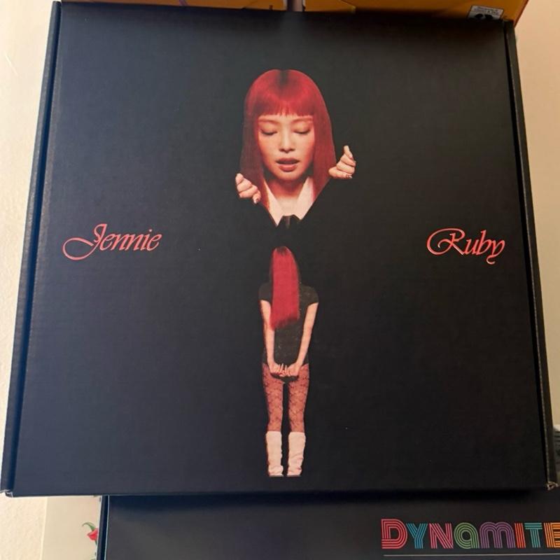 Jennie first solo album Ruby- box set