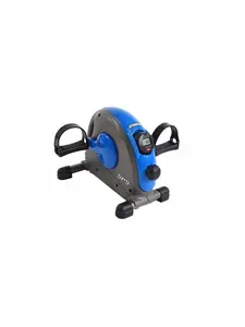 Stamina Products 15-0141 Portable Adjustable Mini Exercise Bike with Smooth Pedal System, 13.5" h x 12" w x 15" l, Blue, for Build Strength