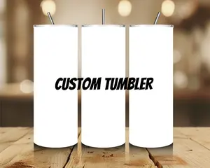 Custom Tumbler - Stylish Design, Compact Size, Ideal for Everyday Use, Versatile Storage Solution Bottle Drinkware