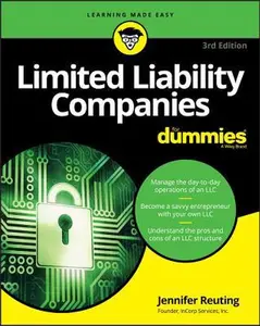 USED-Limited Liability Companies for Dummies by Reuting, Jennifer (Paperback)