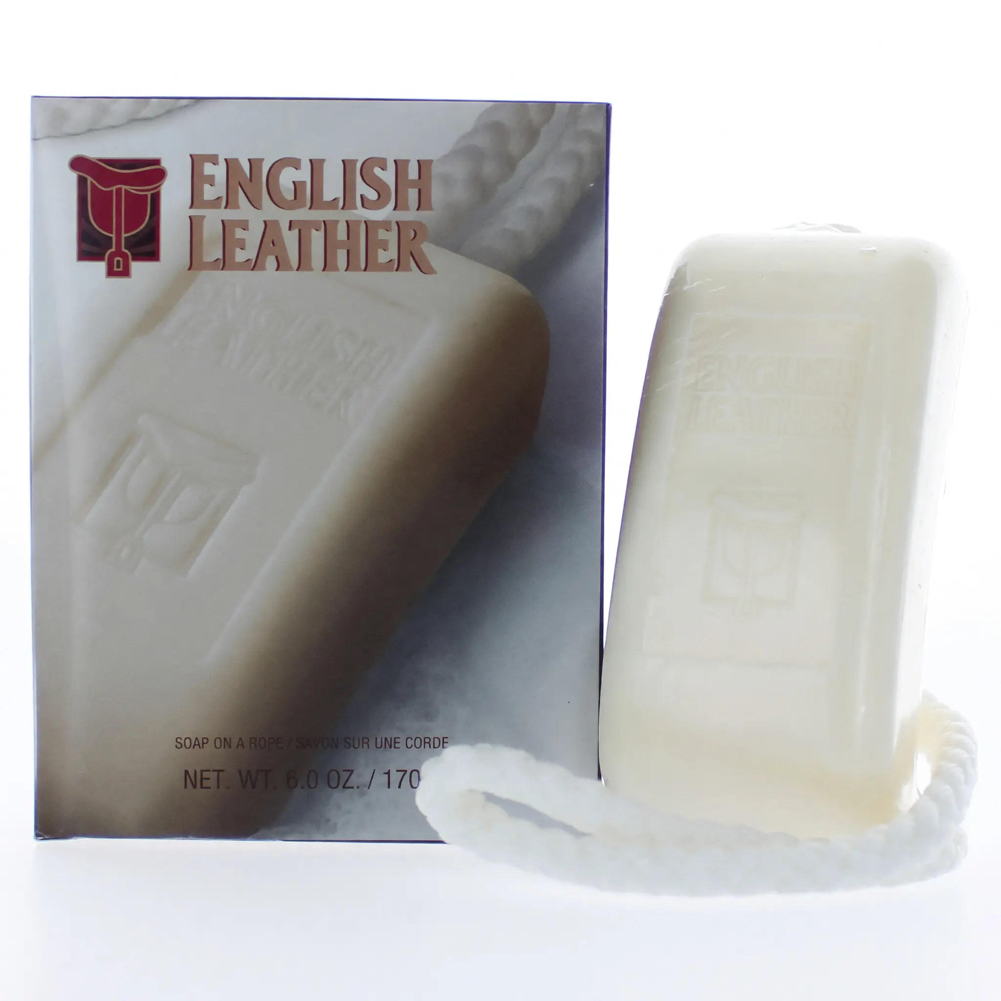 English Leather by Dana - 6oz Soap on a Rope, Bath & Body Care Cleansing Bar
