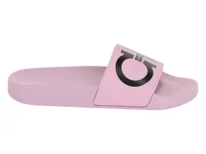 Ferragamo Groovy Dual Gancini Slides Light Pink (Women's) (women) by StockX