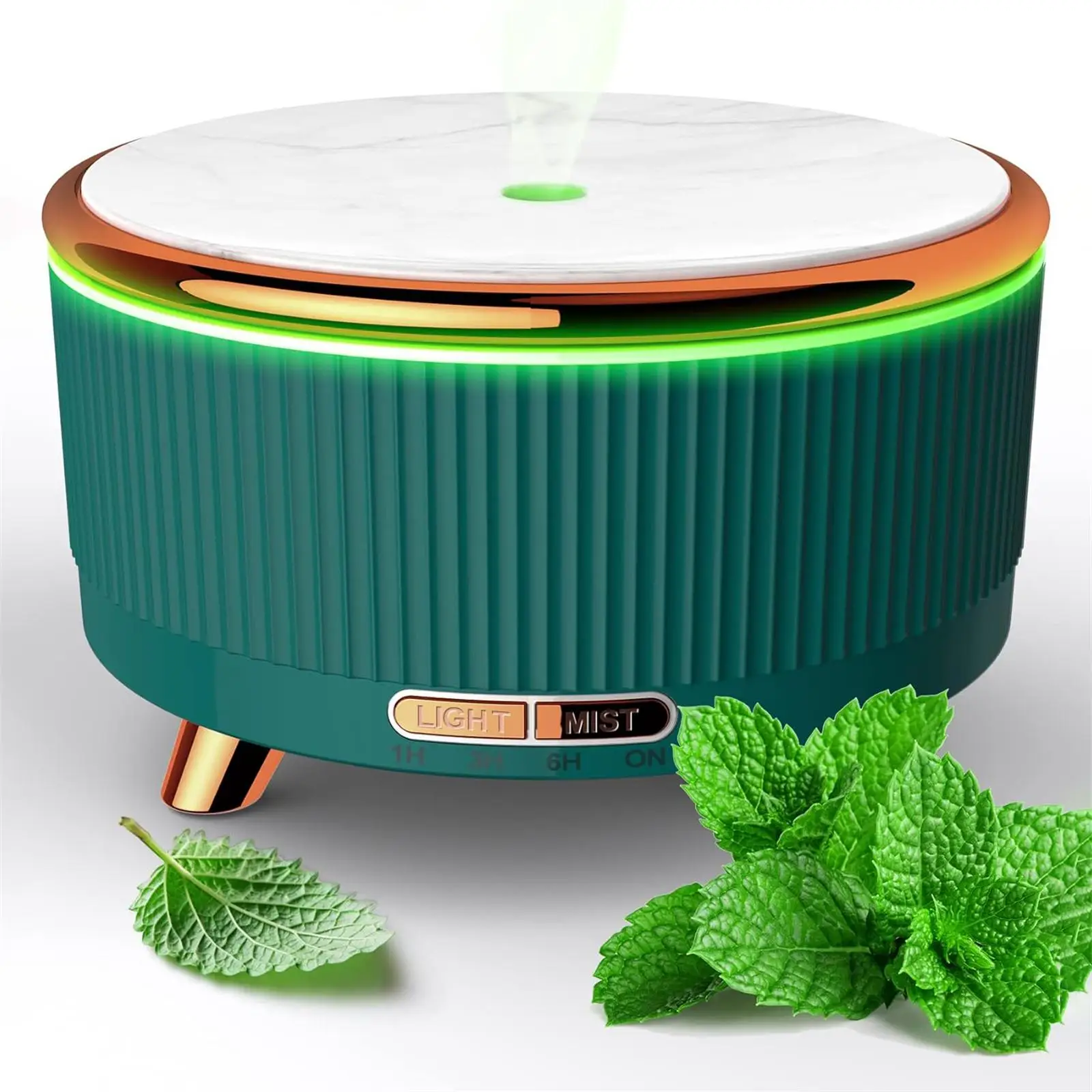 500ml Aromatherapy Diffuser, 7-Colors Variations Aroma Diffuser, Essential Oil Diffuser for Home, Large Room, Household Appliances